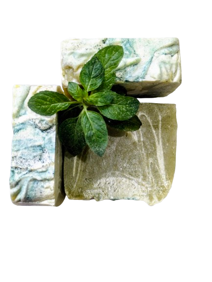 Organic Peppermint & Menthol Soap | Cooling, Detox & Invigorate - Alam Ara