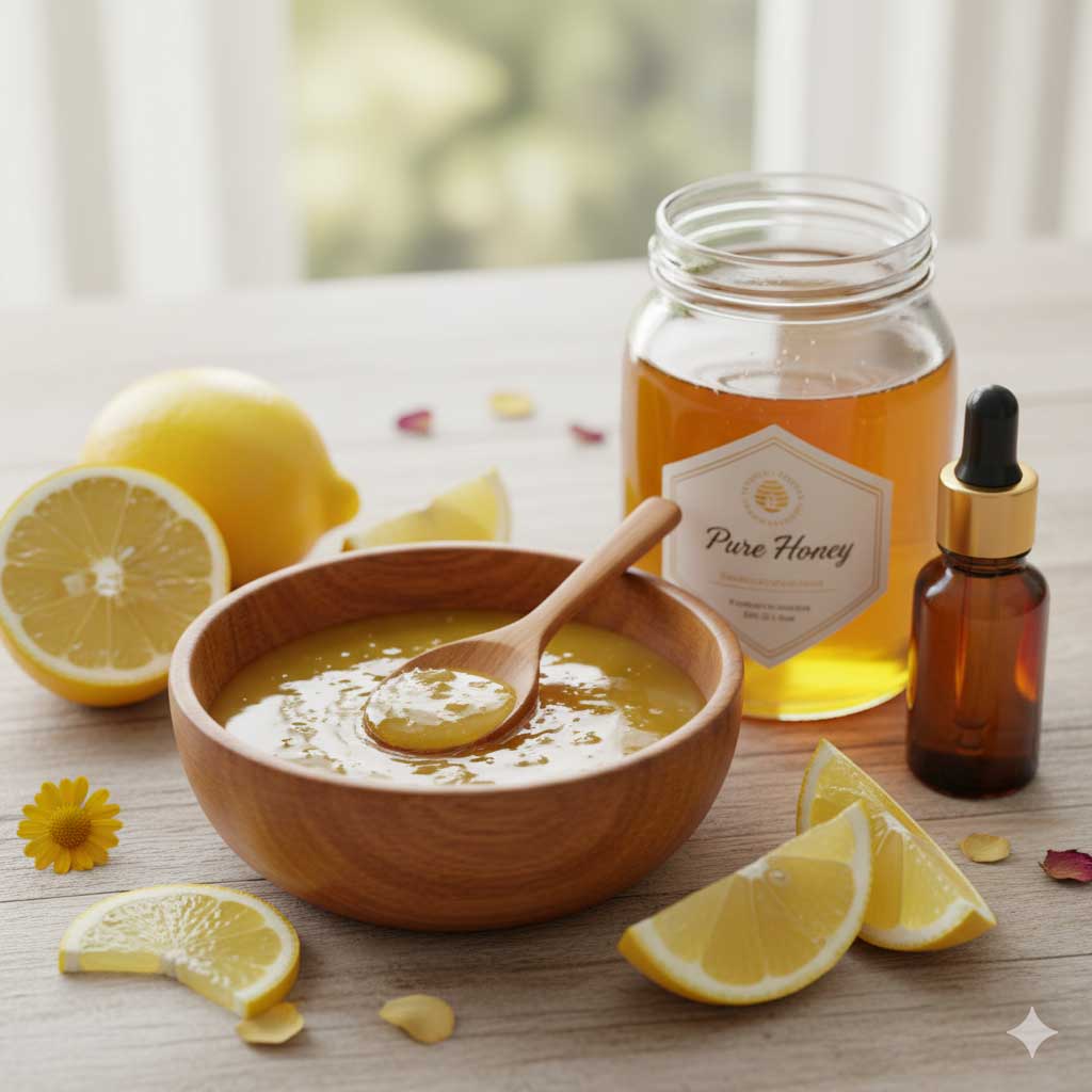 DIY Honey Lemon Mask