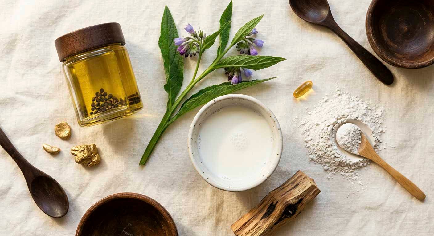 Bakuchiol, Allantoin and fresh goat milk ingredients, Alam Ara Lahore