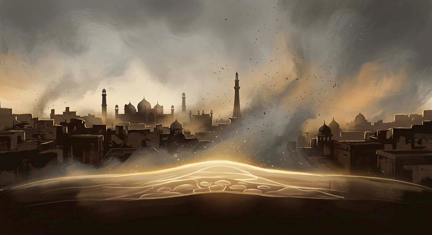 Winter TEWL and smog effects on Pakistani skin barrier diagram